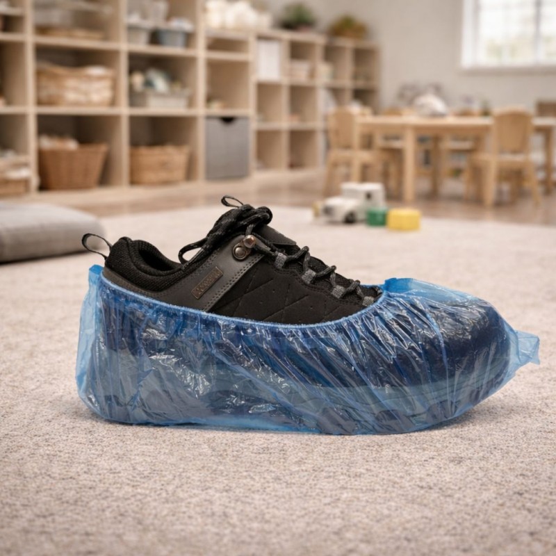 Disposable PE shoe covers